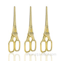 New Design Eiffel Tower Shape Gold Plated Stainless Steel Beauty Scissors